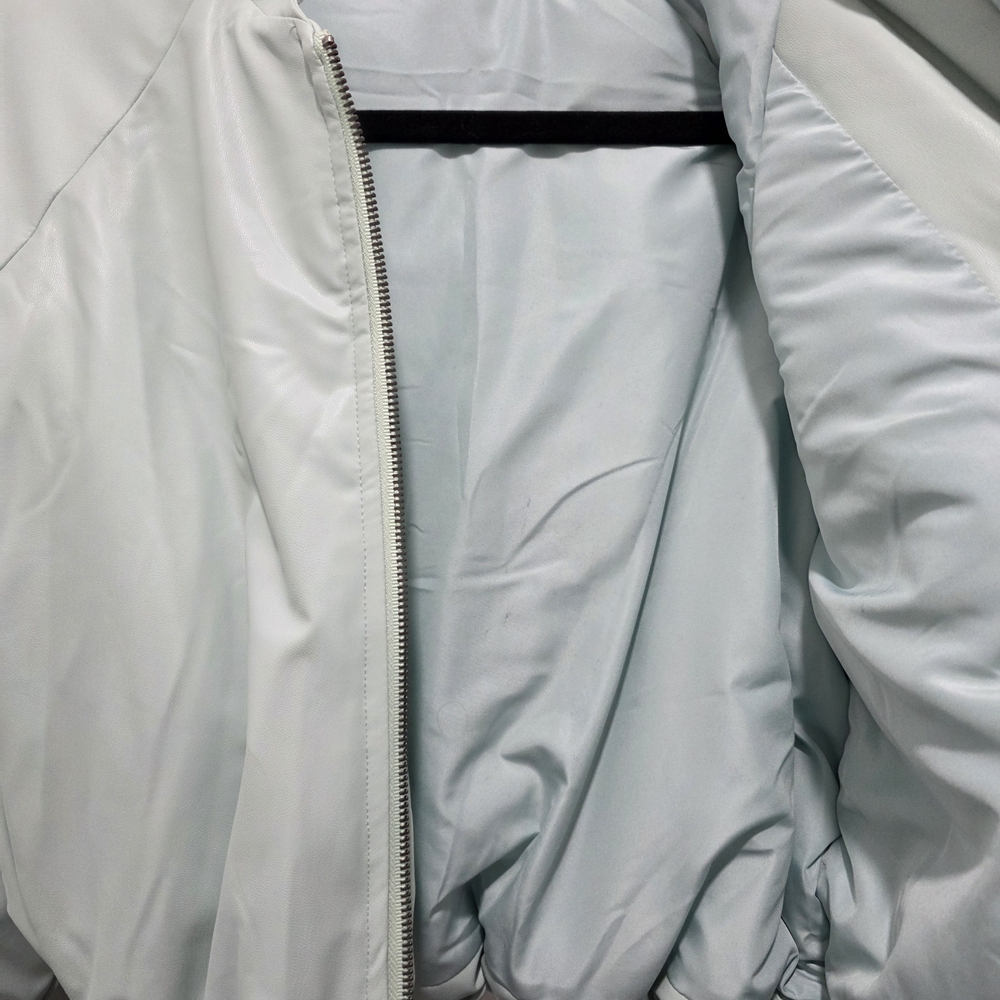 Double Zero Light Green Puffer Jacket - image 3